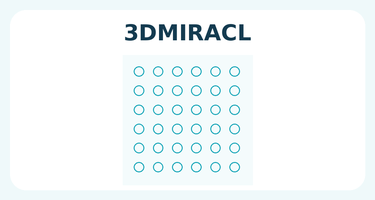 3DMIRACLEモードの照射イメージ